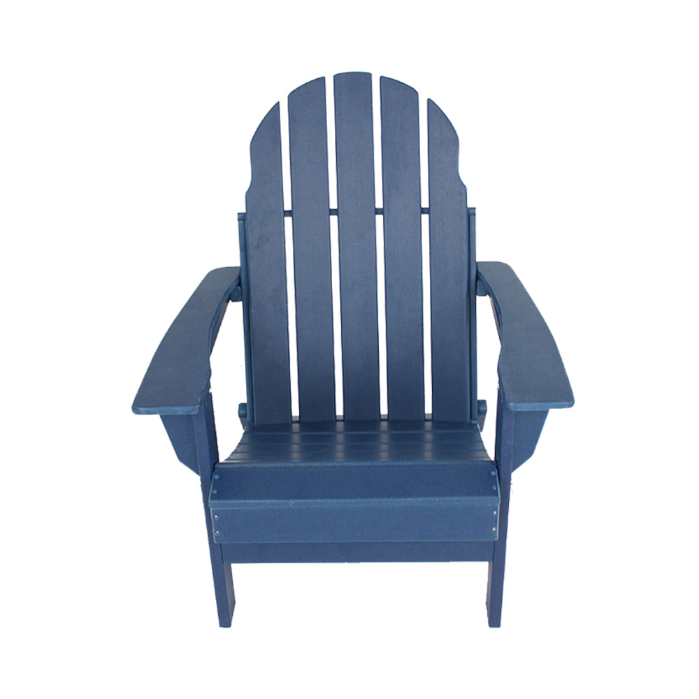  ADM009 Rustic Foldable Adirondack Chair - Outdoor HDPE Folding Chair