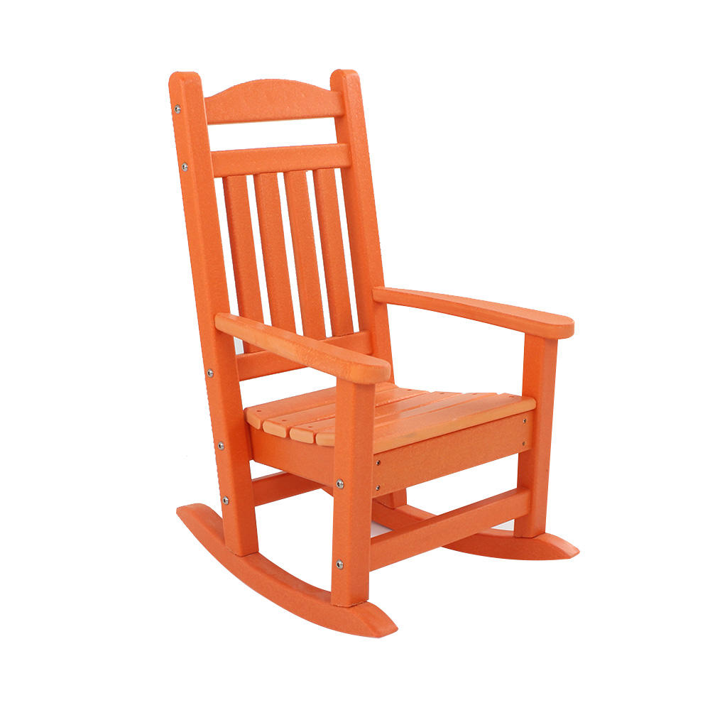 CCM002 Adirondack Rocking Chairs HDPE Children Rock chair Sturdy Outdoor Interesting design  for Garden 