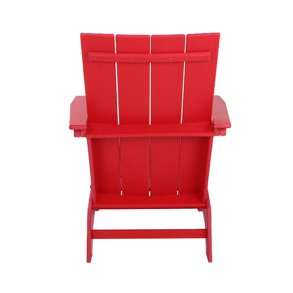 ADM005 Rustic Patio Adirondack Chair - HDPE Beach Minimalist Lounge Chair