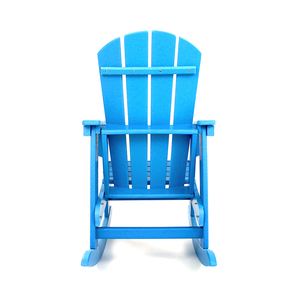 CCM001 Adirondack Rocking Chair with Wide Armrest Without Formaldehyde For Children In Patio Garden no paint