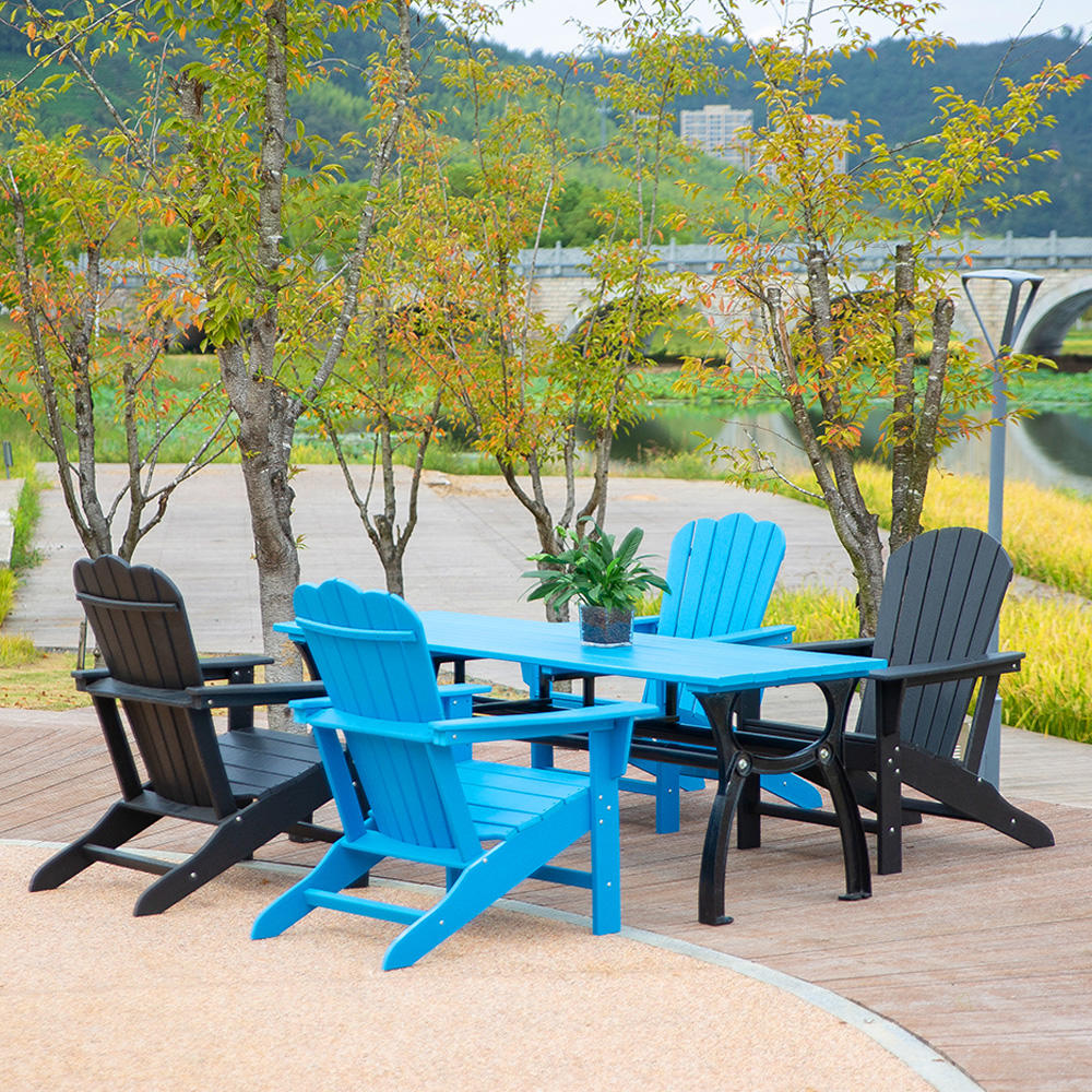 ADM001 Modern Adirondack Chair - HDPE Garden Outdoor Furniture Chair