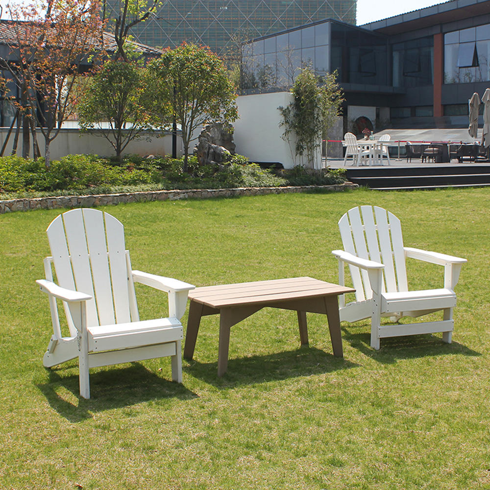 Patio Garden Deck Lawn Foldable HDPE Adirondack Chair    