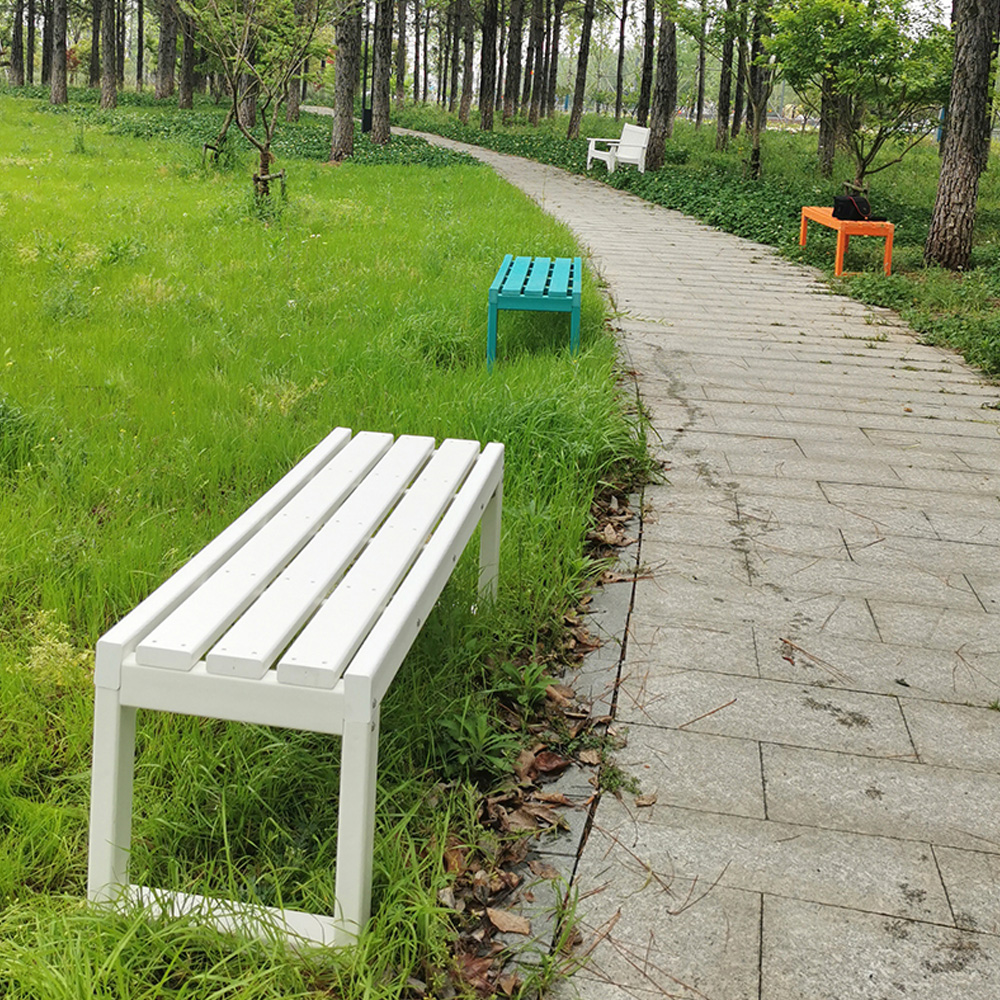 UV Protectant Outdoor HDPE Garden Bench Chair