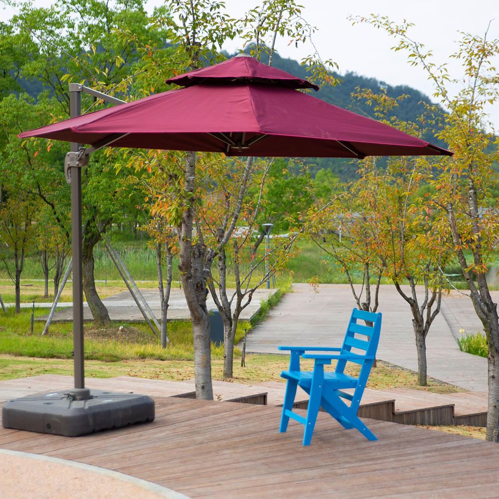 Dinning Set Blue Outdoor Furniture HDPE Dining Chair