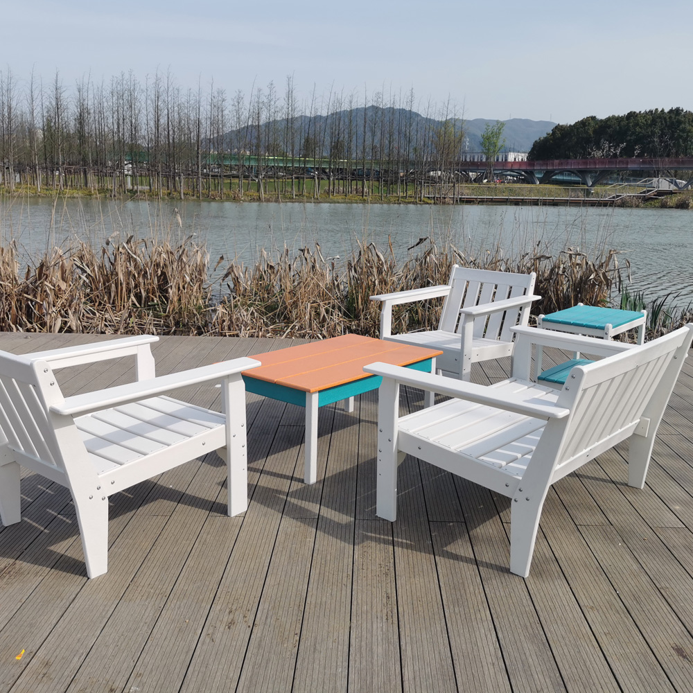 Weather Resistant Finish Outdoor HDPE Deep Set