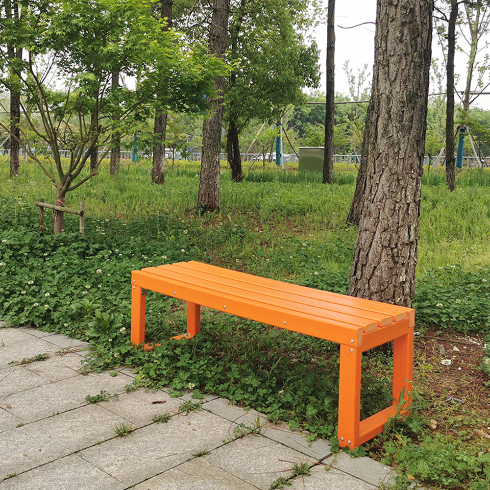 UV Protectant Outdoor HDPE Garden Bench Chair