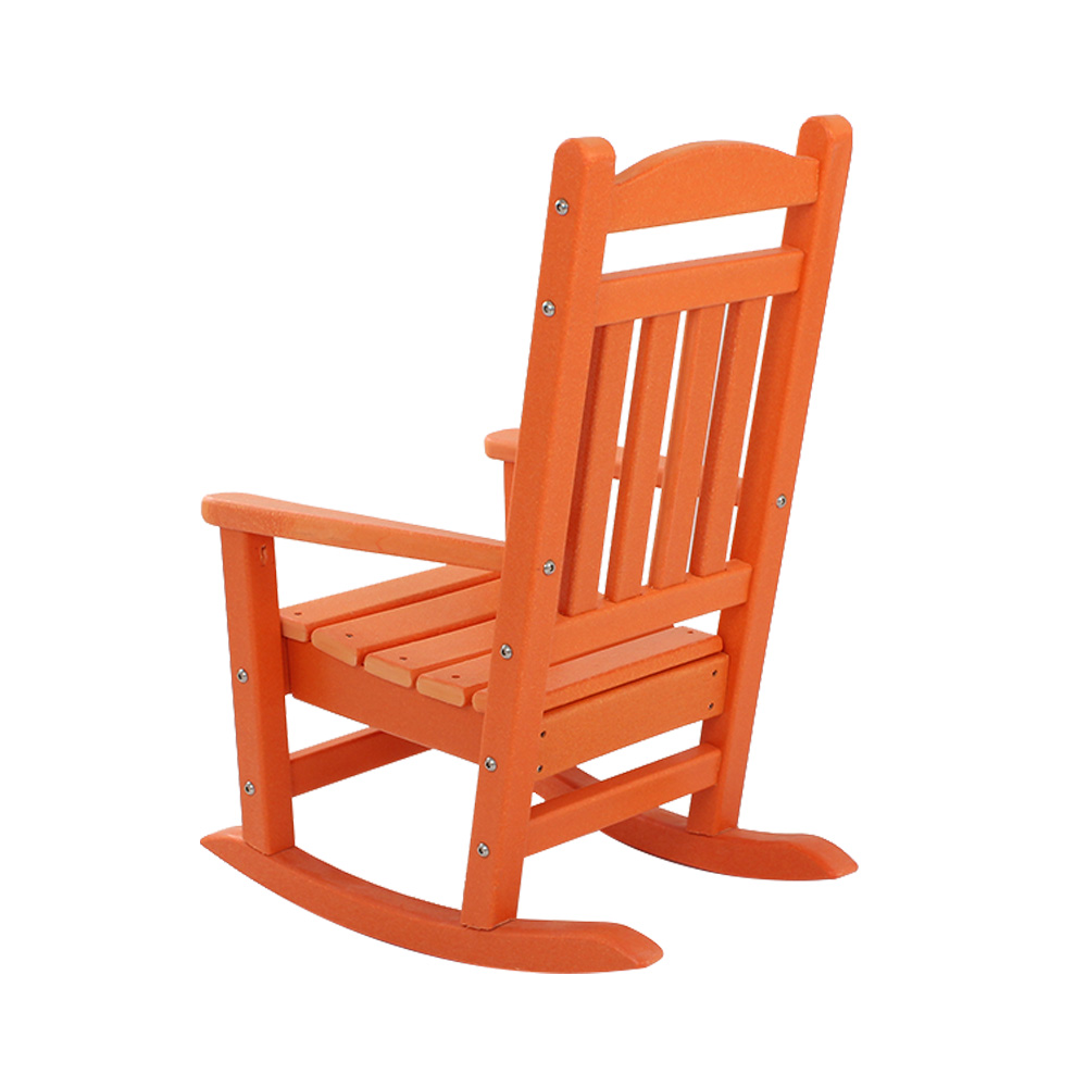 CCM002 Adirondack Rocking Chairs HDPE Children Rock chair Sturdy Outdoor Interesting design  for Garden 