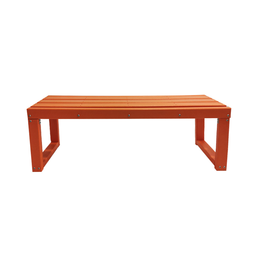 UV Protectant Outdoor HDPE Garden Bench Chair