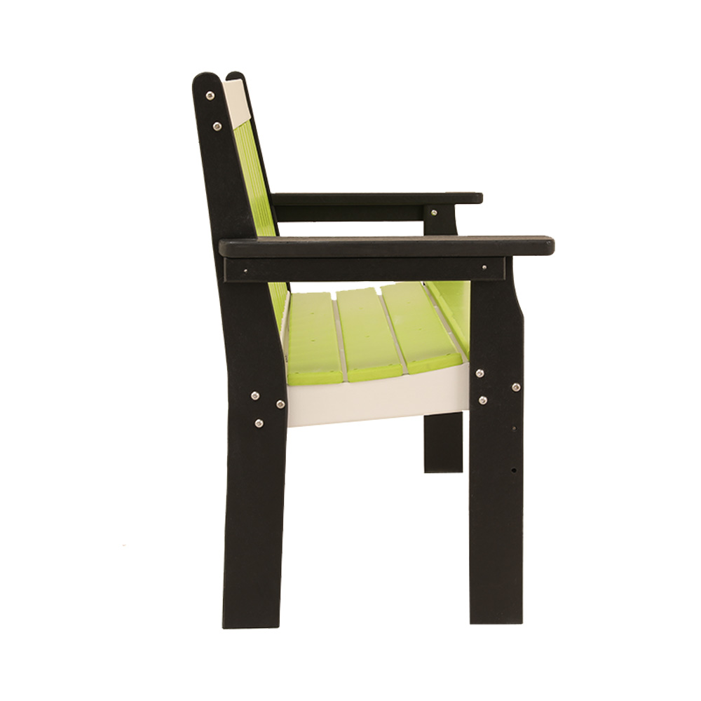 GCM001 Weather Resistant Weatherproof HDPE Garden Bench Chair