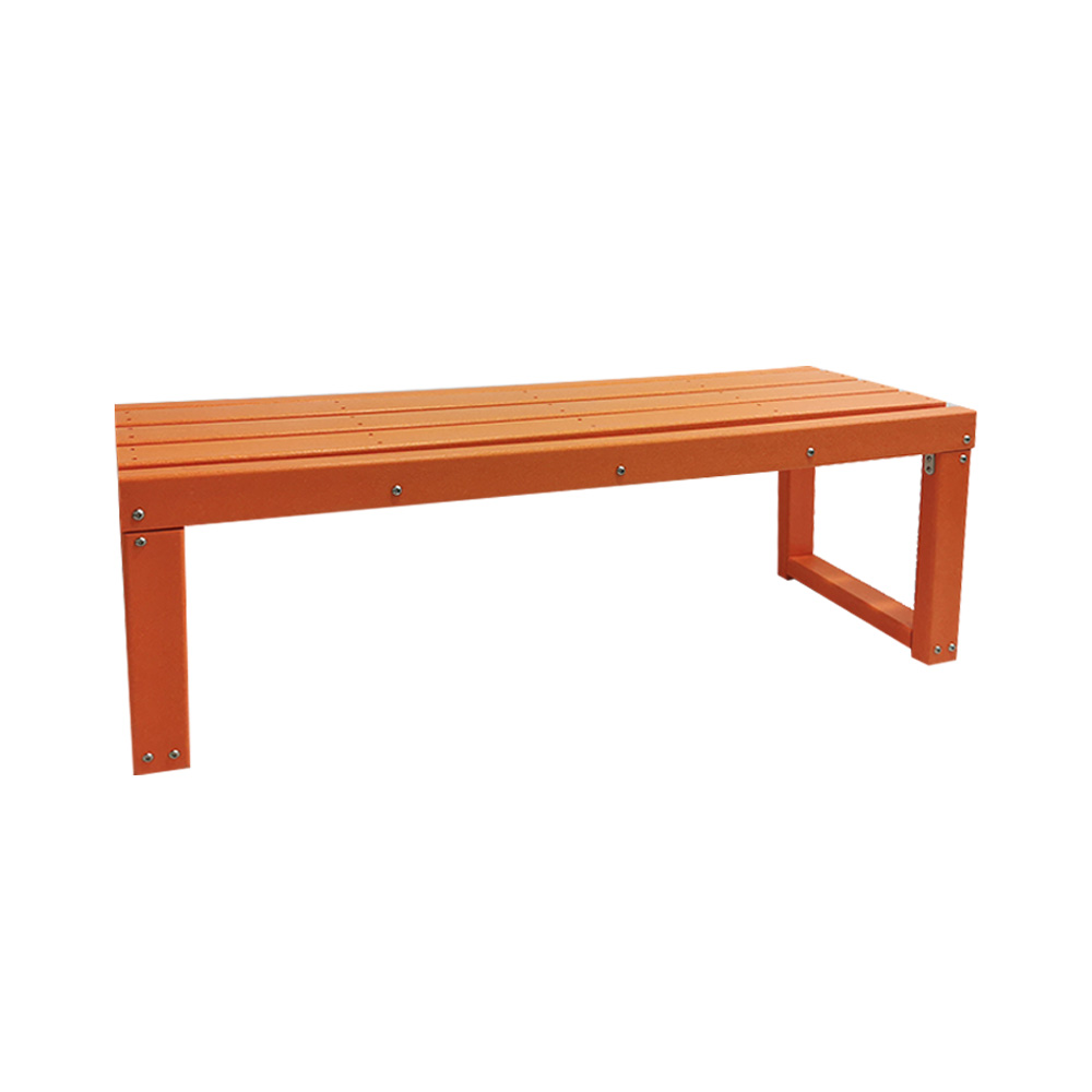UV Protectant Outdoor HDPE Garden Bench Chair