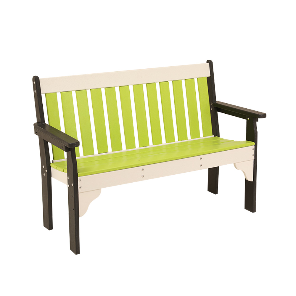 GCM001 Weather Resistant Weatherproof HDPE Garden Bench Chair