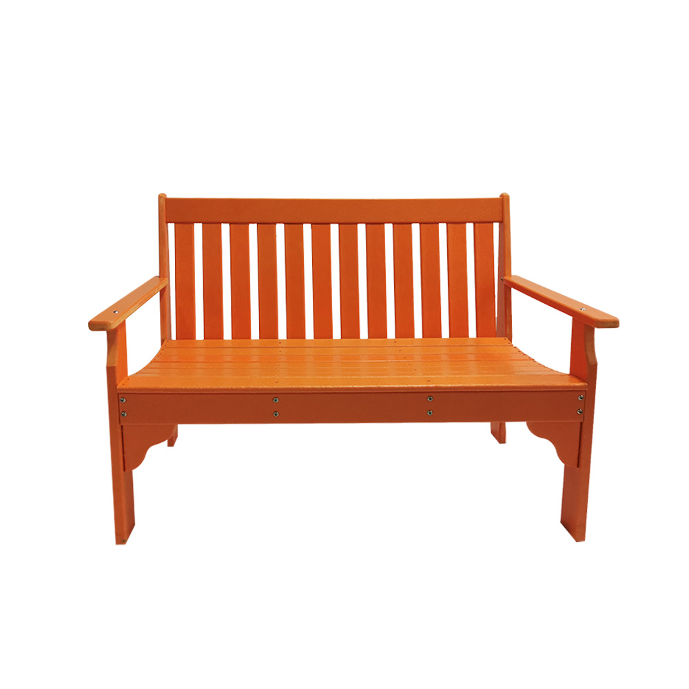 Fade-Resistant HDPE Garden Bench Chair