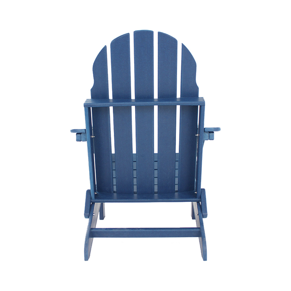  ADM009 Rustic Foldable Adirondack Chair - Outdoor HDPE Folding Chair