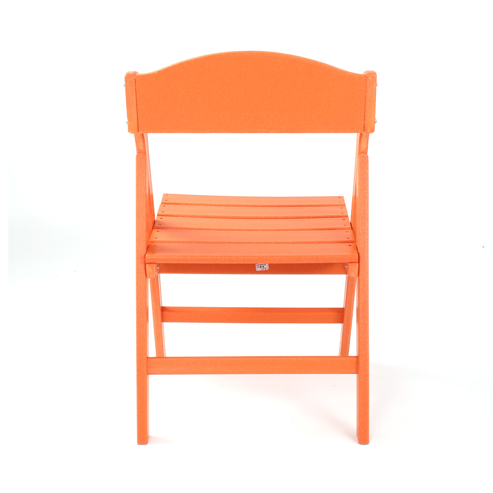 DSM003 HDPE Folding Dining Chair Morden Outdoor Furniture Design More Durable Weather Resistant