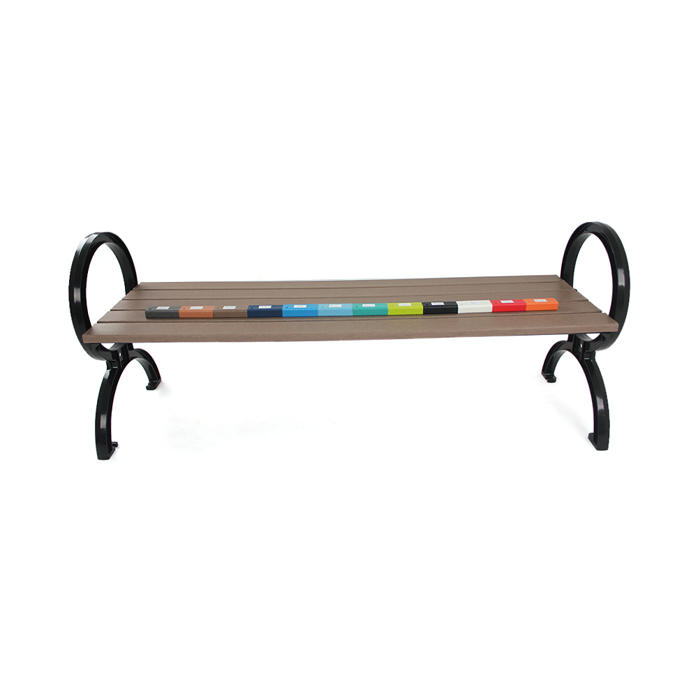 GCM007 Waterproof Sunscreen and Moisture-proof HDPE Garden Bench Chair