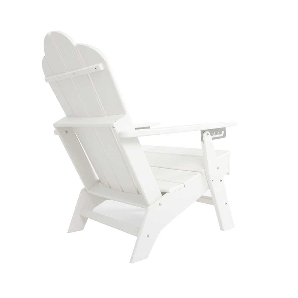 ADM006 Beach Leisure HDPE Adirondack Chair-Pull-out Seat Outdoor Recliner