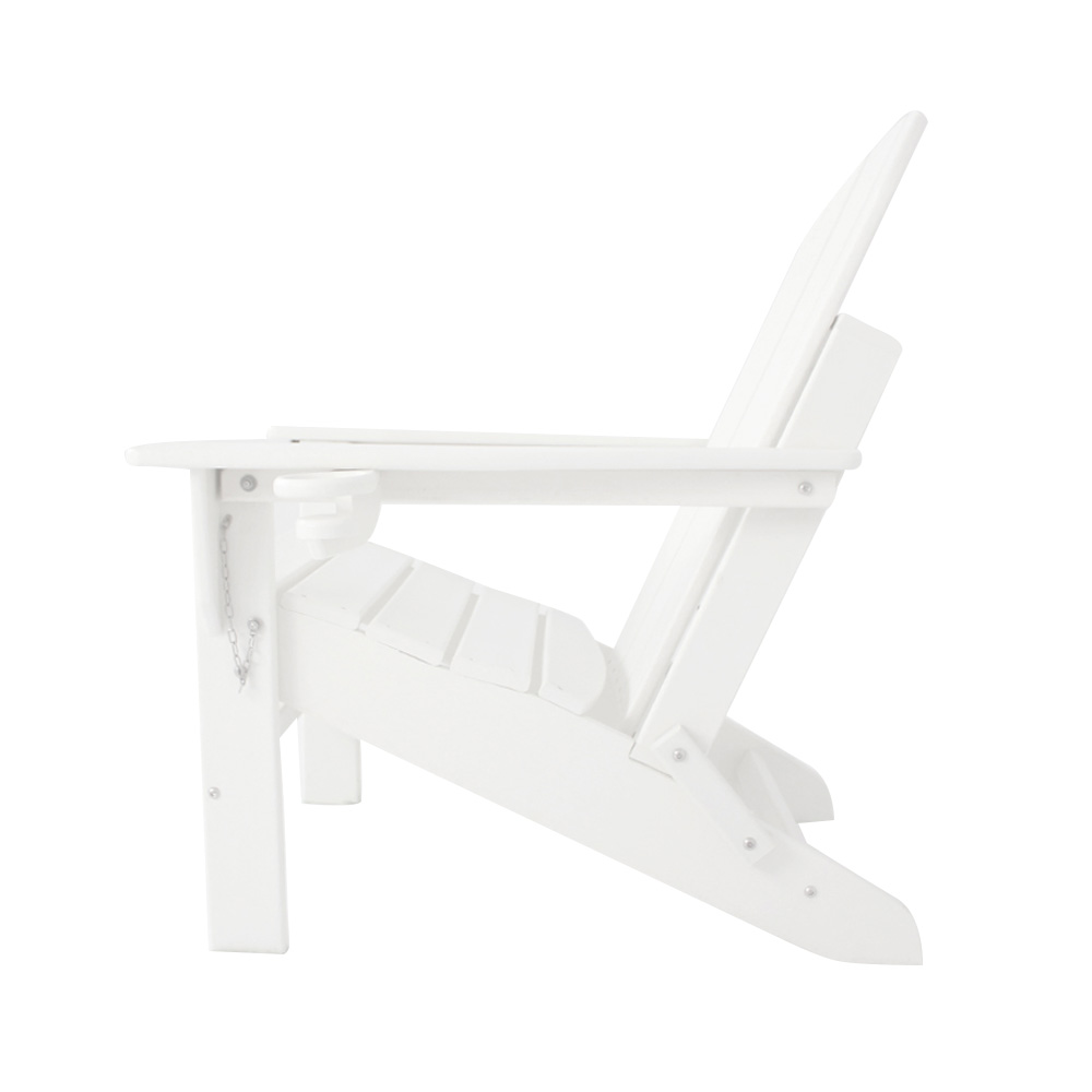 Outdoor Foldable Adirondack Chair - Hdpe Anti-Purple And Anti-Oxidant Chair