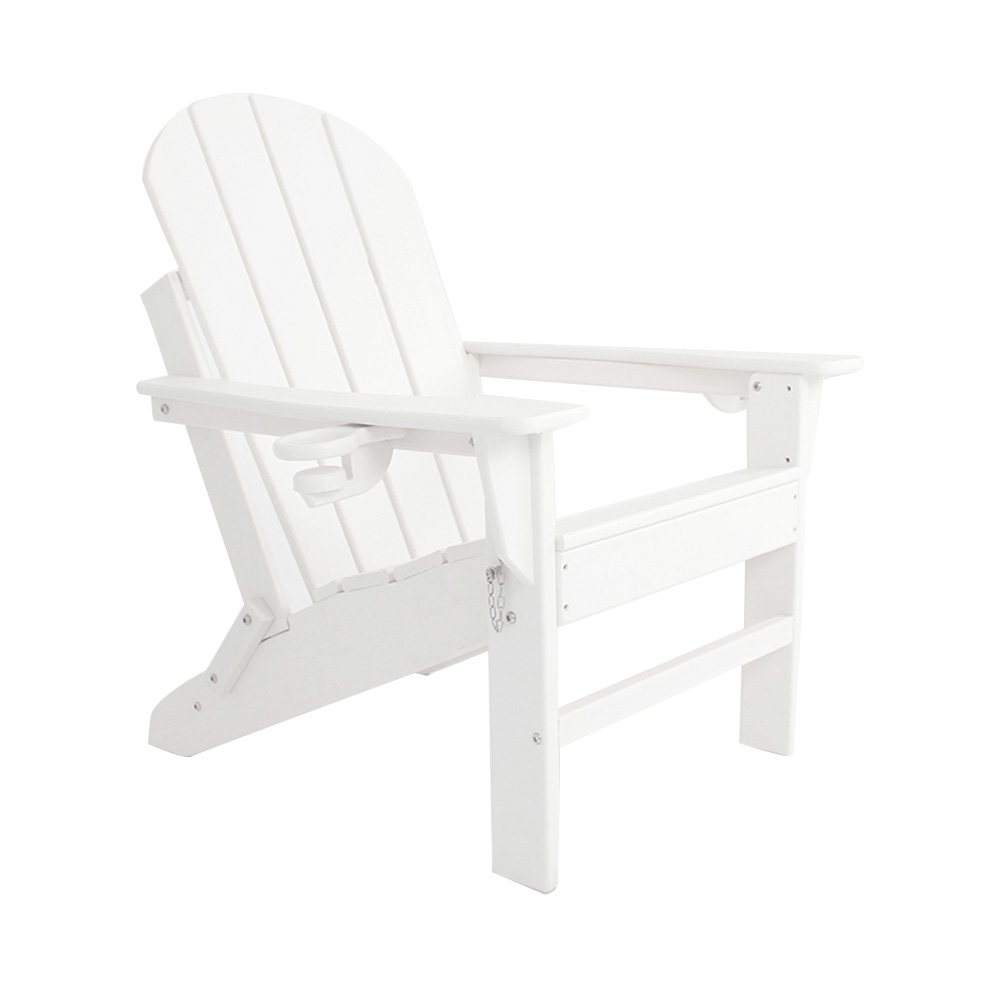 Outdoor Foldable Adirondack Chair - Hdpe Anti-Purple And Anti-Oxidant Chair