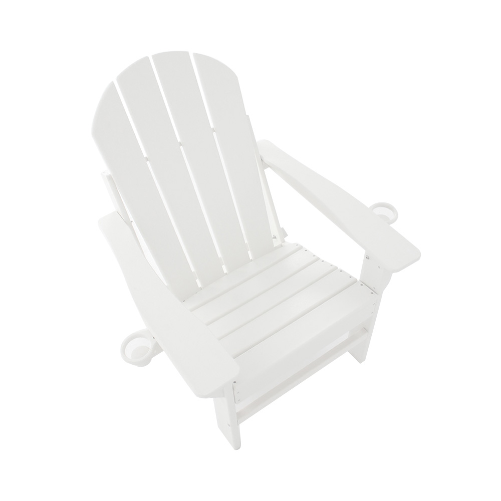 Outdoor Foldable Adirondack Chair - Hdpe Anti-Purple And Anti-Oxidant Chair