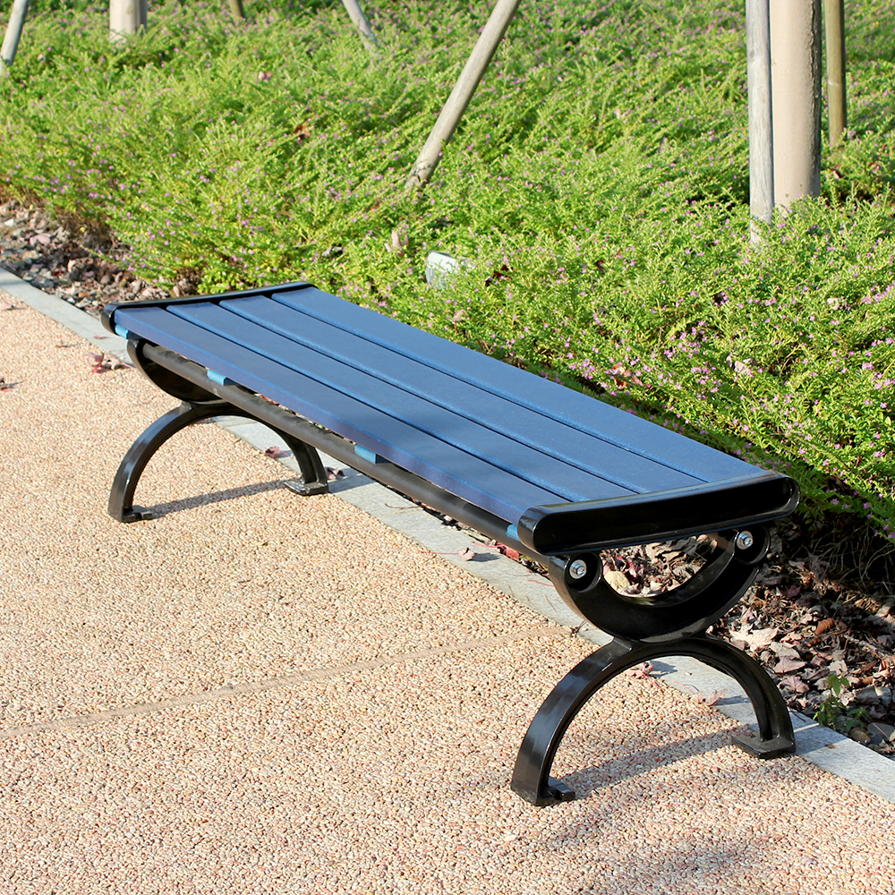 GCM006 Low Maintenance HDPE Material Garden Bench Chair
