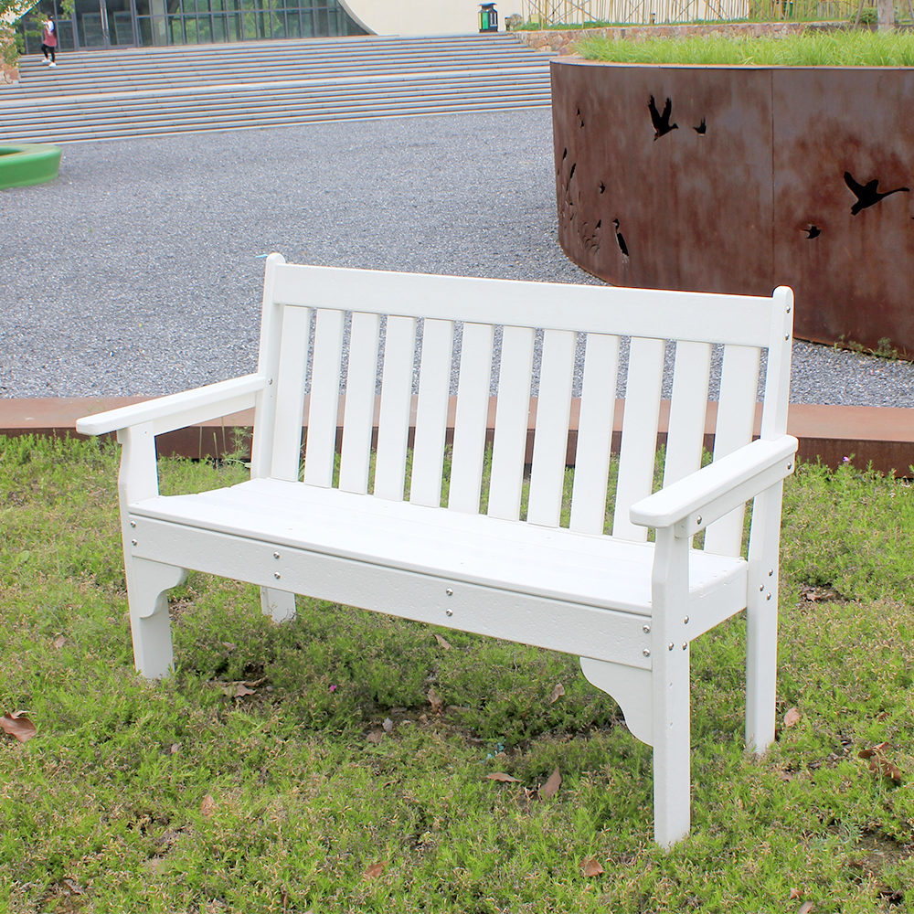 GCM001 Weather Resistant Weatherproof HDPE Garden Bench Chair