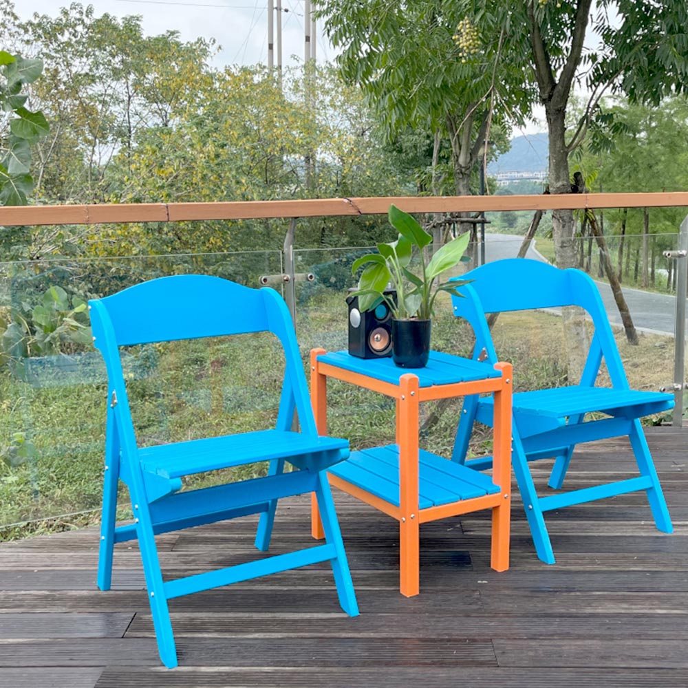 DSS304 Weather Resistant Finish HDPE Dining Set