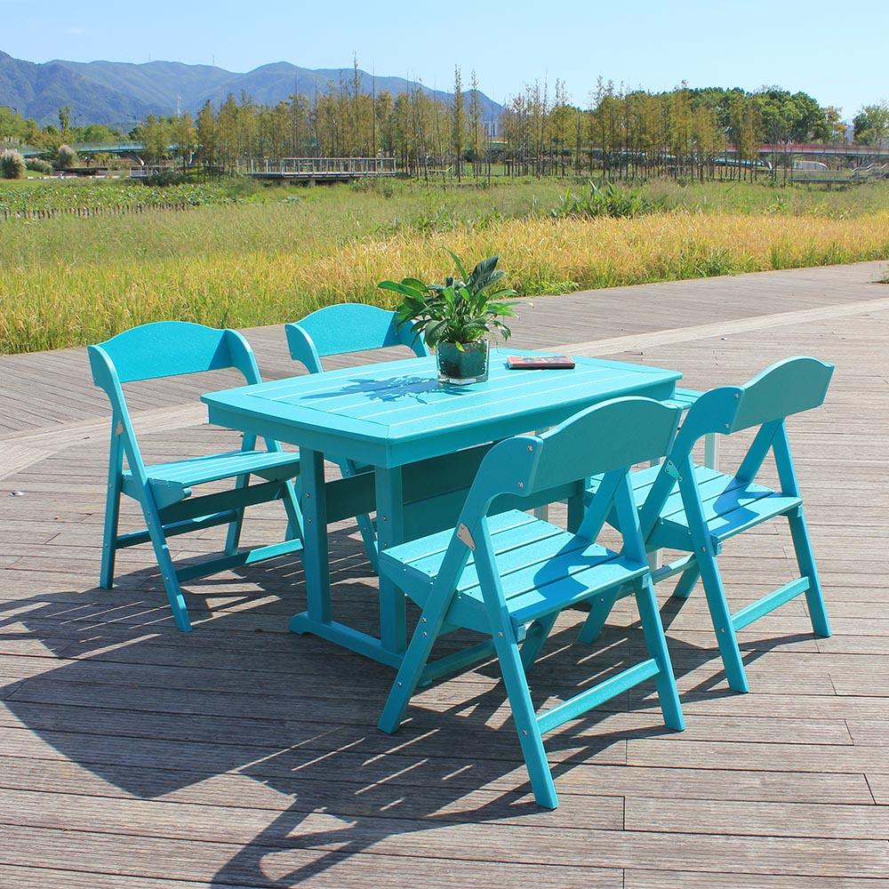 DST003 Low Maintenance HDPE Dining Set