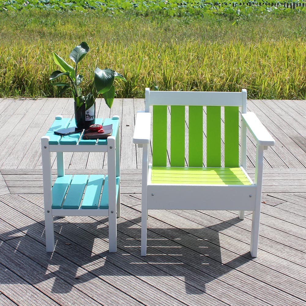 DCS203 Outdoor Furniture Weather Resistant HDPE Deep Dining Set