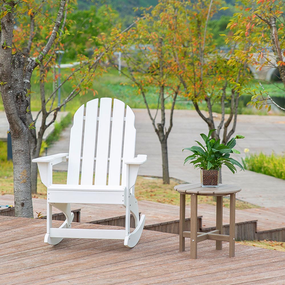 HDPE Rocking Adirondack Chair: A Backyard Game - Changer