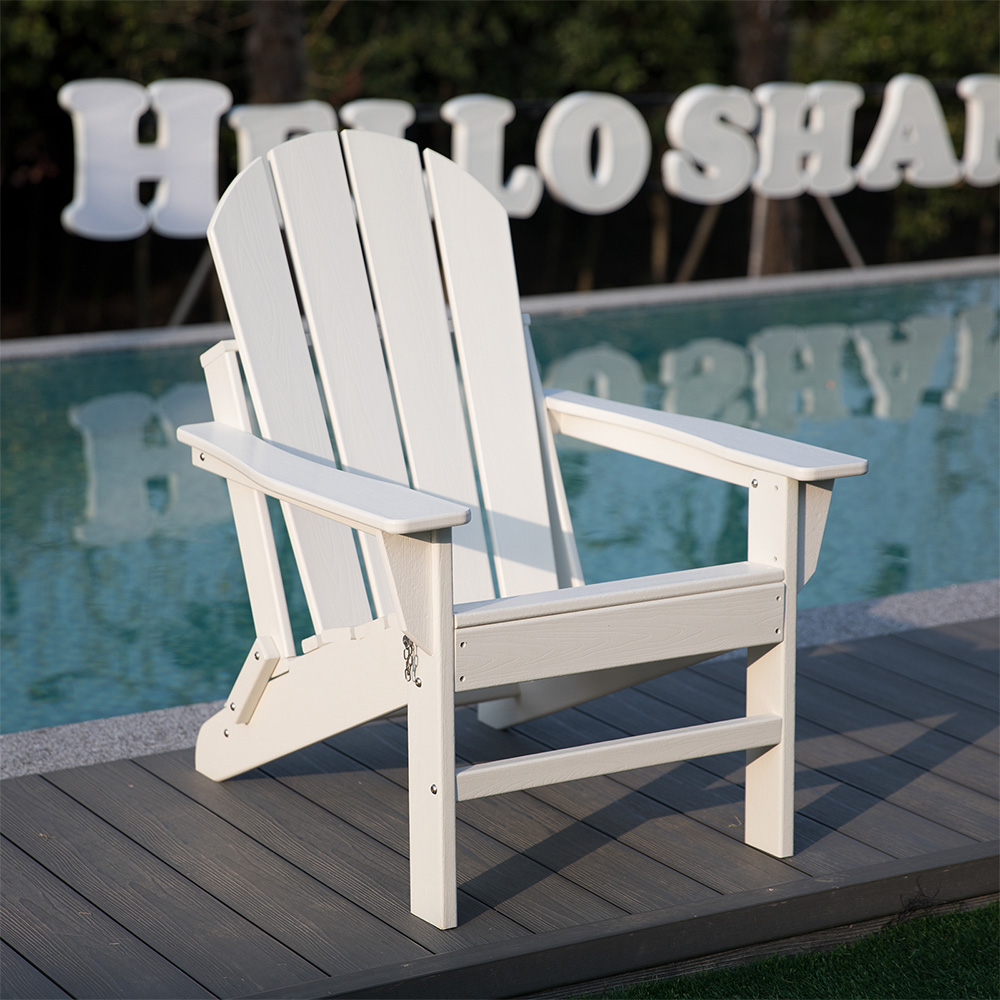 HDPE material is tough, Adirondack chairs are comfortable