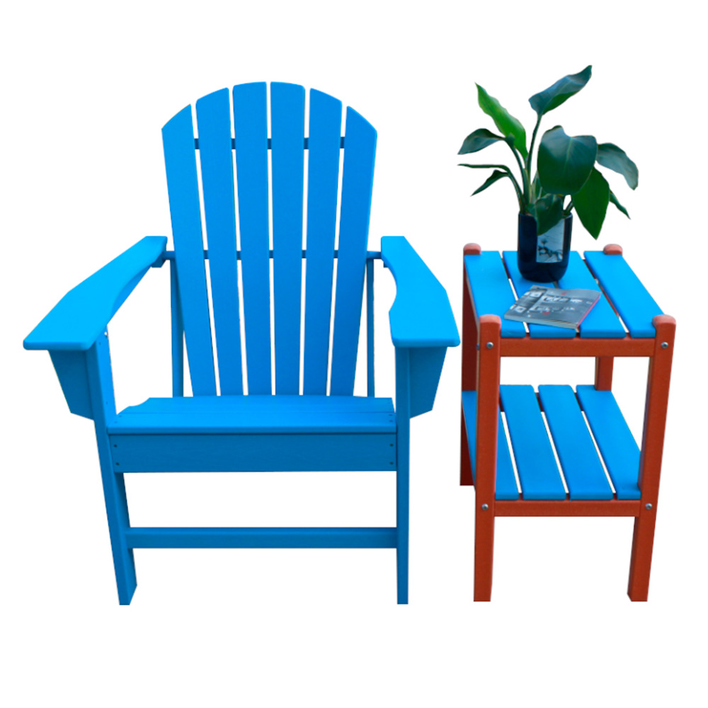 ADS202 Easy Maintenance Weatherproof HDPE Adirondack Chair