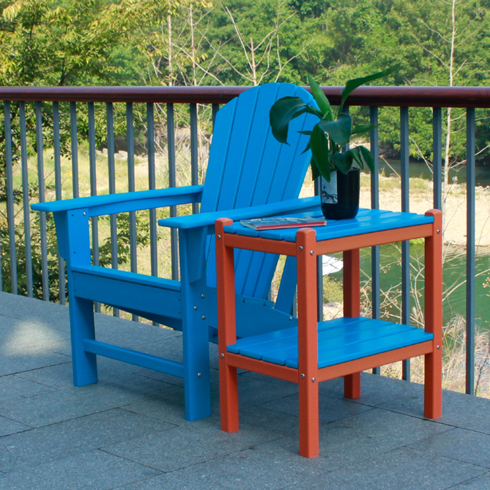 ADS202 Easy Maintenance Weatherproof HDPE Adirondack Chair