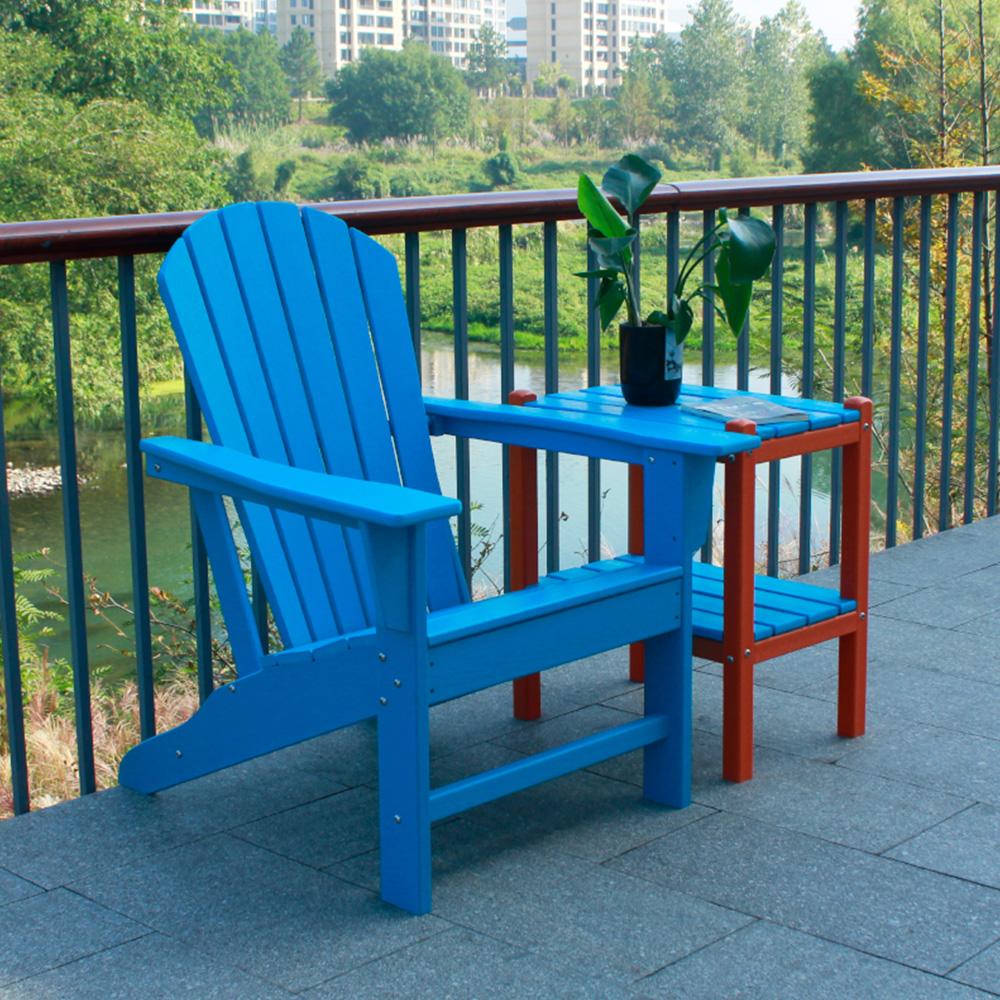 ADS202 Easy Maintenance Weatherproof HDPE Adirondack Chair
