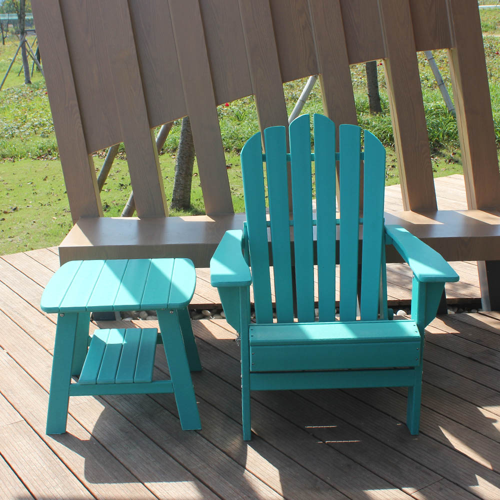 ADS203 All-weather Material HDPE Adirondack Chair