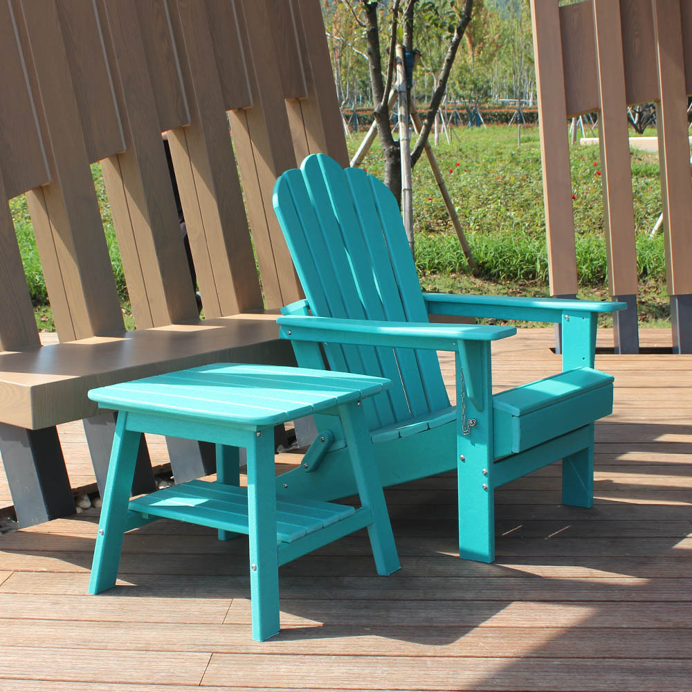 ADS203 All-weather Material HDPE Adirondack Chair