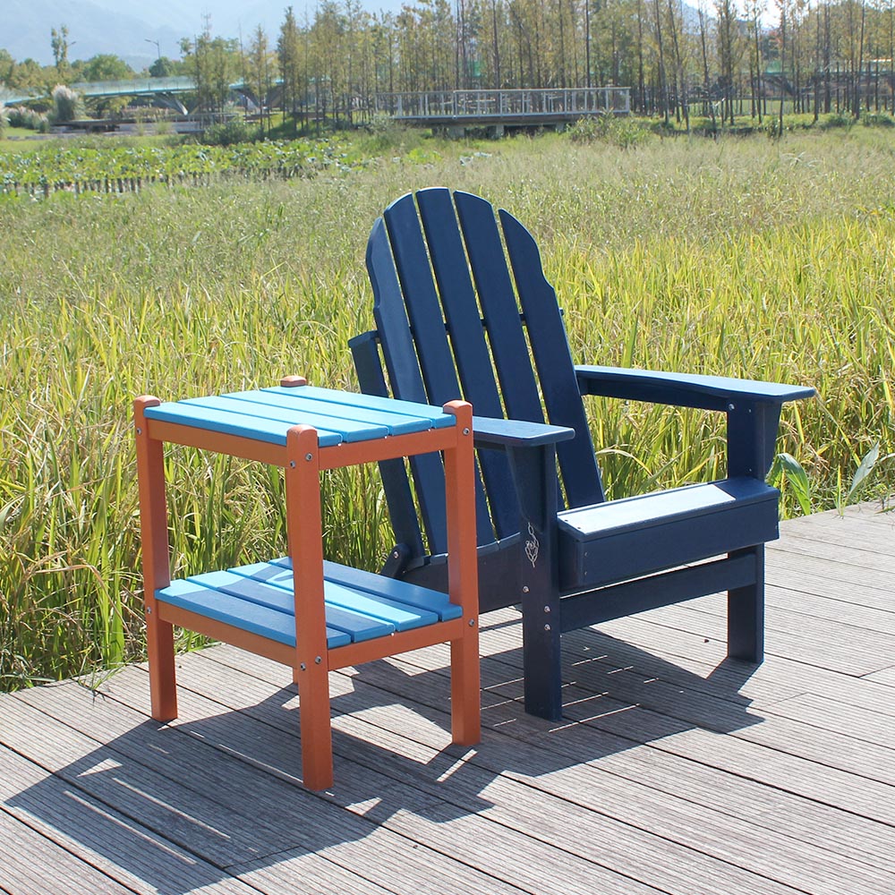 ADS204 More Durable Weatherproof Outdoor HDPE Adirondack Chair